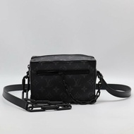 LOUIS VUITTON Mini Soft Trunk - 灰老花
