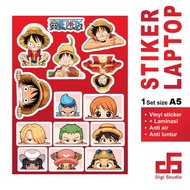 Digi Studio - ONE PIECE character Sheet stickers, ONE set, A5 size