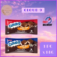 🔥Hot Selling🔥Cloud 9 Wafret Twins Vanilla 14g Wafer Biskut