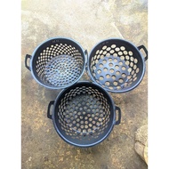 PACKAGE OF 3 PCS CATFISH SORTING TUBS SIZE 9,11,15 CATFISH SORTING BUCKET/ CATFISH SIEVE/