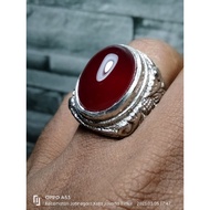 Red Baron agate ring stone