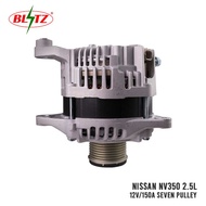 NISSAN URVAN NV350 2.5L ALTERNATOR ASSEMBLY 12V / 150A SEVEN PULLEY BLITZ