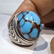 EGYPTIAN TURQUOISE TOSCA LIGHT GRADUATED EST DIM 19x15x11.5 Ring 9