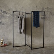 鋁合金超輕量百變室內掛衣架-140公分加高3段式(3色)