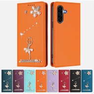 For Samsung Galaxy A57 A37 A17 A07 A05 A73 Case Diamond Leather Flip Wallet Phone Case Cover