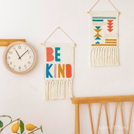 Bedroom Tapestry Wall Hanging Living Room Embroidery Decoration Fabric Nordic Cotton Thread Hundred 