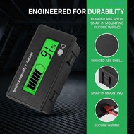 ELLSWORTH Battery Gauge, Battery Testers Voltage Meter Battery Capacity Indicator, Plastic Housing M