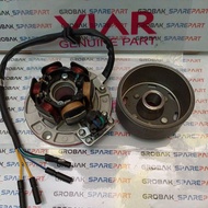 Ignition Coil Package (AC, non-Retail Set) Fly Wheel/Magnet+Stator Comp Cross X 150SF model YZ 125, 