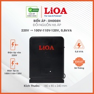 Biến Áp Đổi Nguồn Hạ Áp 1 Pha Loại Mới LiOA 08kVA. Điện Áp Vào 220V Điện Áp Ra 100V 110V 120V.