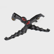 Skull Zombie คลัทช์เบรคคันโยกรถจักรยานยนต์สีดําสําหรับ Honda Shadow CB750 Nighthawk VT 750 600 1100