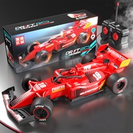 F1เหนี่ยวนำท่าทางรถแข่งบังคับรีโมทรถของเล่นรถสตันท์ RC ดริฟท์ขับเคลื่อนสี่ล้อแบบออฟโรด