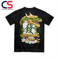 Mahjong Ways 2 PG Soft T-Shirt - Mahyong Zeus Pragmatic Play Distro Shirt - 30s Combed Cotton T-Shir