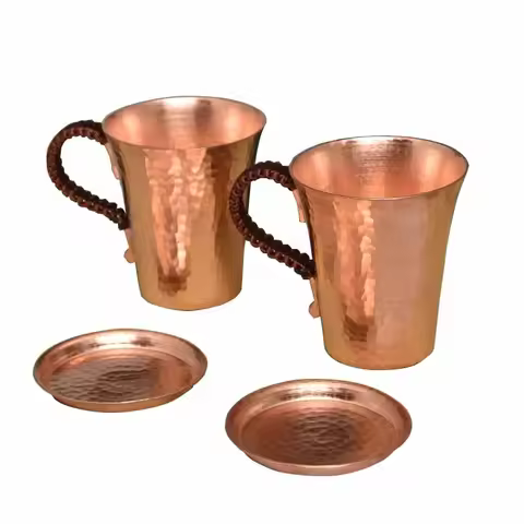 450ml One Piece Hammerd Copper Plated Moscow Mule Mug Beer Cup Cofee Cup Mug Pure Copper Moscow Mule