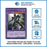 GENUINE YUGIOH CARD: Masked HERO Anki - LVP2-JP022 - Common