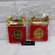 angpao kain kecil / kantong jimat /kantong imlek kecil kyj