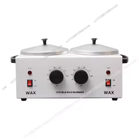 New Double Furnace Wax Melting Machine WAX-5002 Hair Removal Small Wax Pot One-click Heating Single