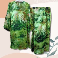[L] Baju Kurung Riau Pahang Floral Bundle