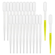 100PCS 3ml Disposable Plastic Transfer Pipettes Calibrated Dropper Suitable for Science Laboratory D