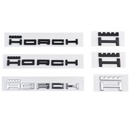 Audi A8L Horch letter emblem 3D stereoscopic ABS car badge trunk rear emblem fender C-pillar crown d