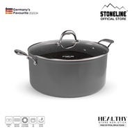 STONELINE® XXXL Cooking pot, 32cm, 11L with glass lid | CLASSIC