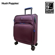 Hush Puppies Soft Case Ultra-Lightweight Double-Zipper 28-inch Expandable Anti-Theft Hardcase Luggag