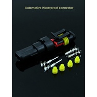 Car Waterproof Connector Connector Connector Terminal Dedicated Car Wire Plug 2p Male Female Butt Pl