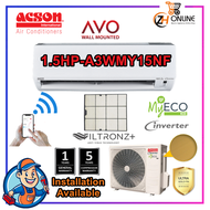 R32 ACSON WIFI INVERTER 1.5HP A3WMY15NF With Wifi MY CONTROL MyEco A3WMY AVO Series A3WMY15N &amp; A3LCY15F ACSON AIRCOND ACSON R32 ACSON INVERTER