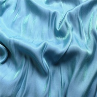 Iridescent Satin Gradient Fabric / Crystal Satin / Glitter Fabric