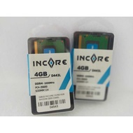 INCORE RAM LAPTOP DDR4 4GB SHODIM 3200 D443L - 04543