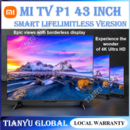 【SG READY STOCK】【1-3 Year Warranty】 Xiaomi Mi Smart TV P1 32 / 43 / 55 Inch 4K UHD Netflix HDR Dolby Android TV WiFi Chrome