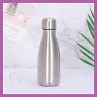 Single Layer Coke Bottle Stainless Steel Sports Water Bottle