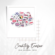 1pcs country eraser traditional old school retro games toys suitable for goody bags gifts party chil