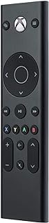 PEGLY Universal Gaming Media Remote Control Compatible with Xbox Series X|S, Xbox One, Microsoft Xbox, Motion Activated Backlight, Compact Navigation Toggle, Battery Optimized
