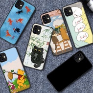 Casing for Huawei Y6P NOVA 3i 2i P Smart Plus P30 lite 4E Y7 Prime 2019 Enjoy 20E Y7A Phone Mate 10 lite Honor 9X Case Cover PC1 cat and fish dog silicone tpu