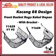 Front Basket With Bracket - Kacang 88 Design Yamaha Ysuku Y15 Y15ZR Y15Z V1 V2 Y16 ZR Y16ZR Y16Z Rag