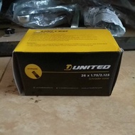 UNITED INNER TYRE 26 X 1.75 - 2.125 SCHRADER VALVE MOTORCYCLE/