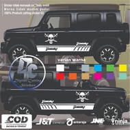 Suzuki JIMNY CAR STICKER JIMNY SKULL LIST STICKER