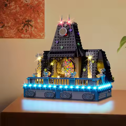 EASYLITE LED Light Set For Wednesday & Enid's Dorm Room 76781 DIY Toys Blocks Bricks Only Lighting K