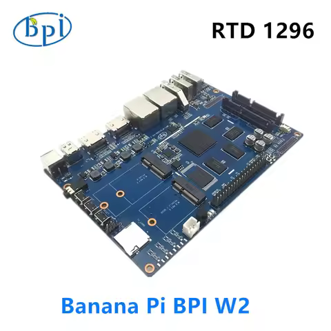 Banana Pi BPI W2 smart NAS router RTD1296 chip design
