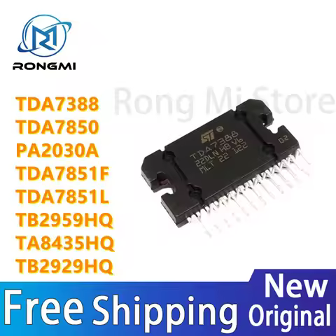5Pcs 100% New Original TDA7388 TDA7850 TDA7851L TDA7851F PA2030A TB2929HQ TB2959HQ TA8435HQ ZIP In s