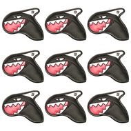 9Pcs Lightweight Waterproof Faux Leather Golf Club Covers Shark Shape Golf Iron Head Covers Golf Acc