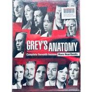 DVD 6 Disc Boxset : Grey's Anatomy Season 7 New Doctor With Heart Over A Hundred Years Old 7 DVD Mov