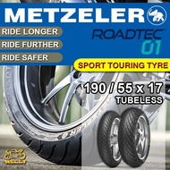 Tyre Tayar Metzeler Roadtec 01 190/55x17 Yamaha MT10 / Kawasaki 1400 GTR