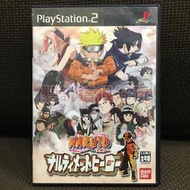 PS2 火影忍者 木葉的忍者英雄們 Naruto：Naurtimet Hero 日版 正版 遊戲 180 T363