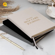 CREAMCANVAS​ Gratitude Journal, A5 Cloth Cover Five-minute Journal, Gratitude Diary English Version 