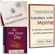 【MaryamBOOKS LIVE 12PM】 Tuesdays with Morrie / for One More Day / Five People You Meet