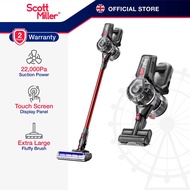 Scott Miller Cordless Vacuum Cleaner SM-V7000 22000Pa with Dust Mite Brush Attachment