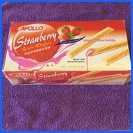 ◲ ⊙ ∈ Apollo Strawberry Wafer Sticks