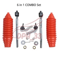 COMBO Tie Rod End / Rack End / Steering Boot for Mazda 3 BK BL 1.6 2.0 2003-2013Y No Skyactiv