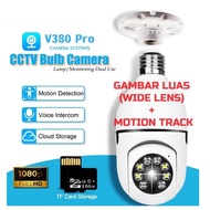WIFI CCTV CAMERA / CCTV LAMP BULB Wireless SMART CAMERA V380 Pro (Can See from HP) BULB